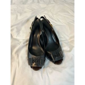 Tory Burch Black Slingback Heel